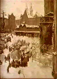 Markttag in Nrnberg 1941